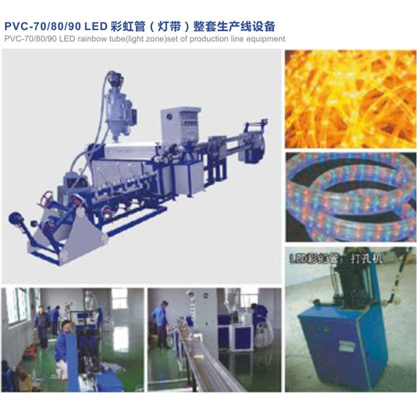 LED彩虹管擠出機(jī)、LED燈帶押出機(jī)